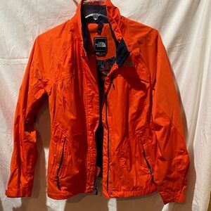 The North Face Vibrant Orange Raincoat Size M